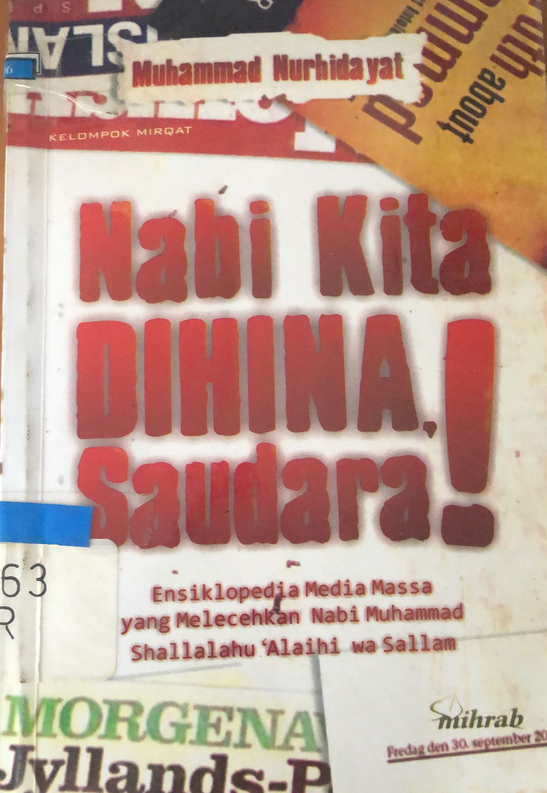 Cover Nabi Kita Dihina, Saudara! / Muhammad Nurhidayat