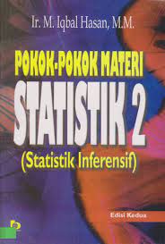 Sampul Pokok-pokok materi statistik 2 / M.Iqbal Hasan