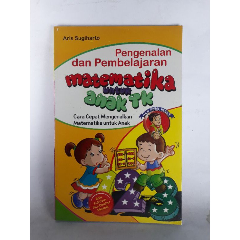 Sampul Pengenalan dan Pembelajaran matematika untuk anak TK / Aris Sugiharto