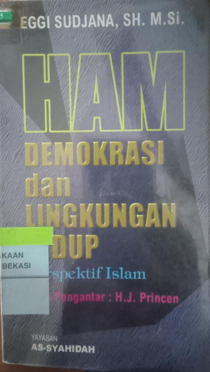 Sampul Ham, Demokrasi dan Lingkungan Hidup / Eggi Sudjana