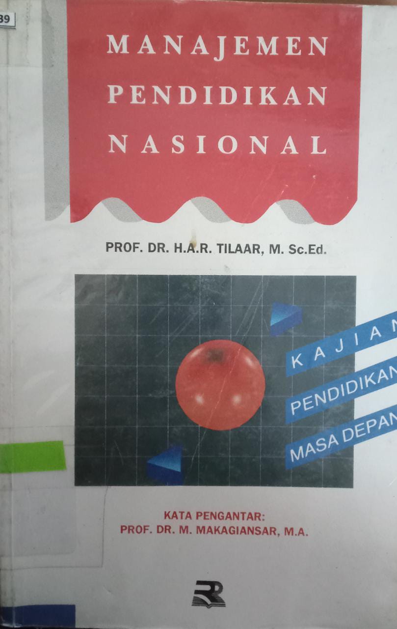 Cover Manajemen Pendidikan Nasional / H.A.R Tilaar