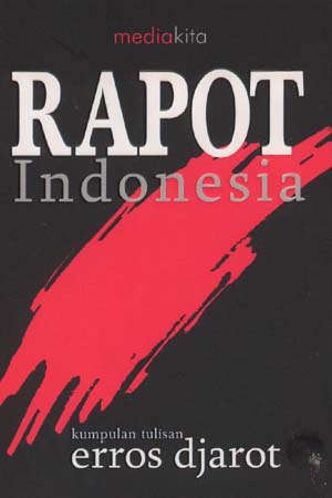 Sampul Rapot Indonesia merah / Erros Djarot