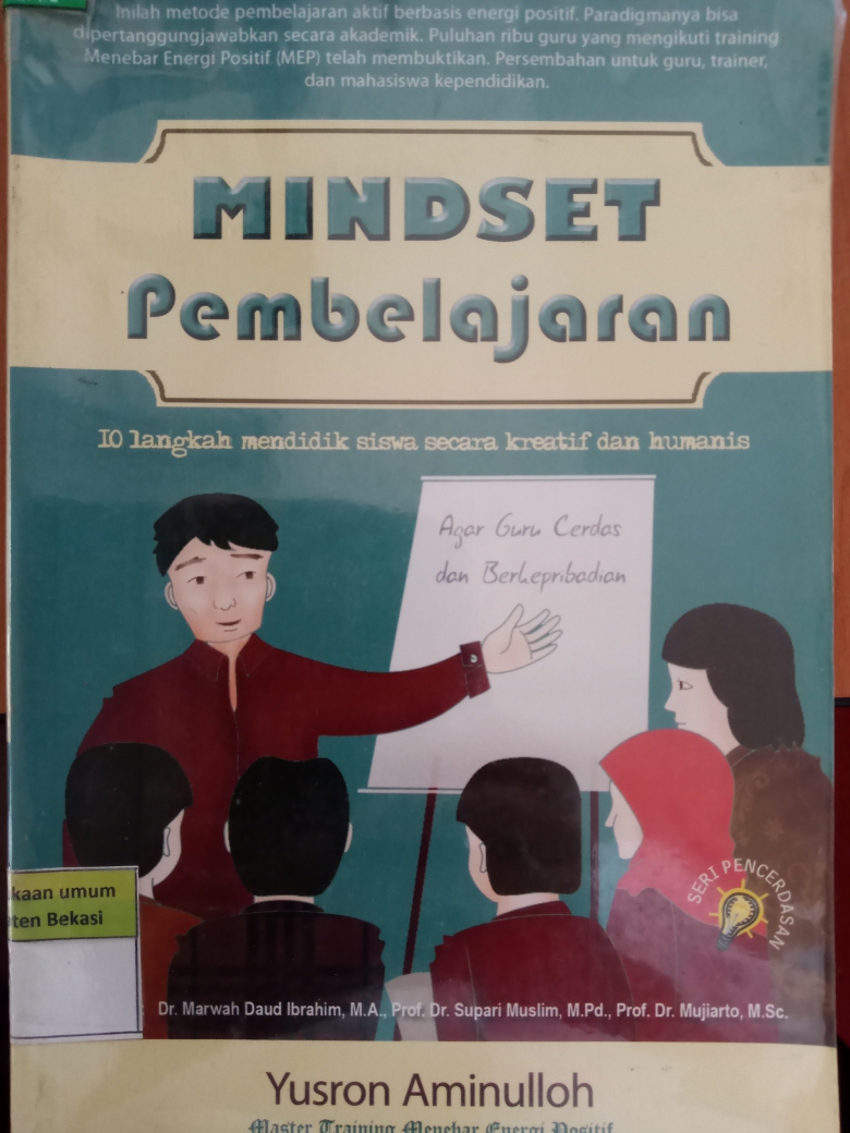 Cover Mindset Pelajaran / Yusron Aminulloh