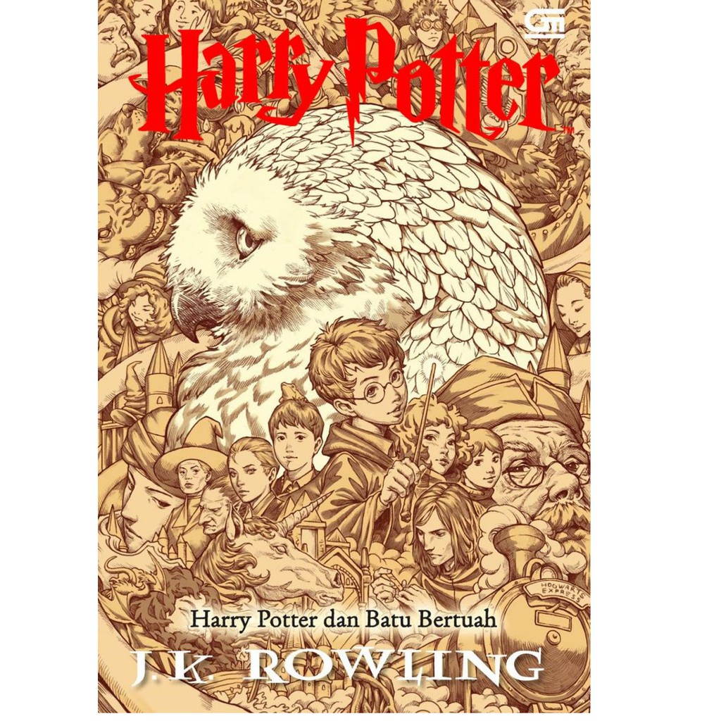 Sampul Harry potter dan batu bertuah / Rowling J.K