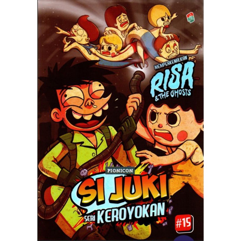 Sampul Si Juki seri keroyokan / Faza Meonk