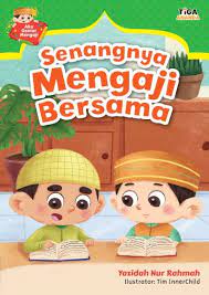 Sampul Senangnya mengaji bersama / yazidah nur rahmah