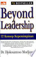 Sampul Beyond Leadership :  12 Konsep Kepemimpinan / Djokosantoso Moeljono