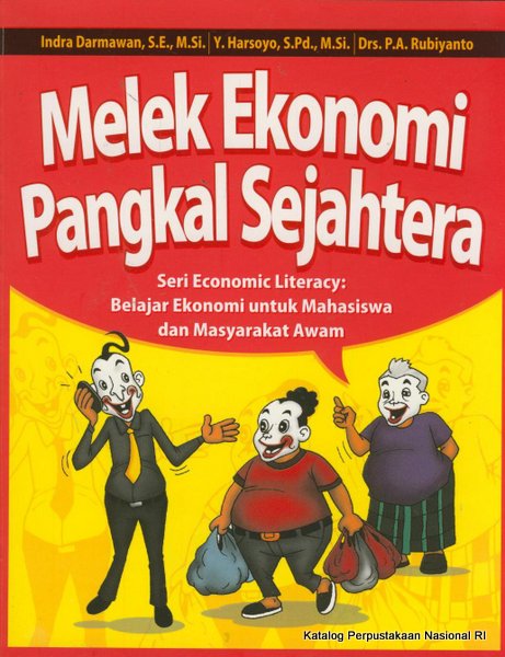 Sampul Melek ekonomi pangkal sejahtera / Indra Darmawan