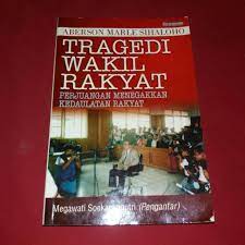 Sampul Tragedi wakil rakyat / Marle sihaloho