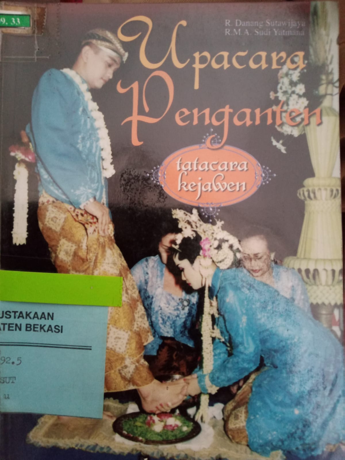 Cover Upacara penganten Tatacara Kejawen / Sutawijaya