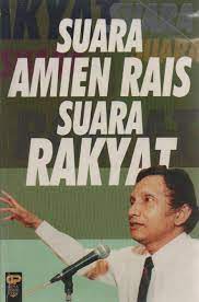 Sampul Suara amien rais suara rakyat / muhammad najib