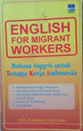 Sampul English for migrant workers / Bambang Udoyono