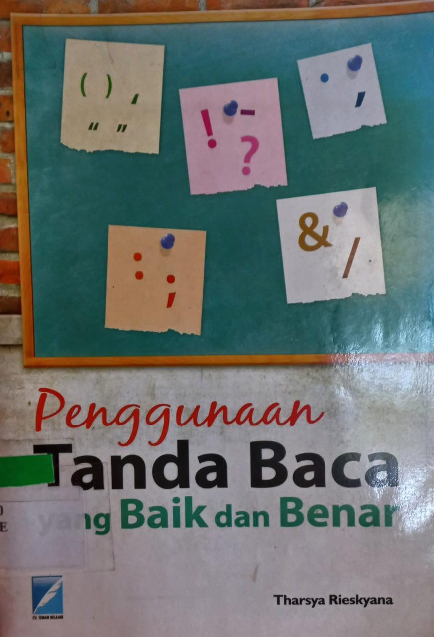 Sampul Penggunaan tanda baca yang baik dan benar / Tharsya Rieskyana