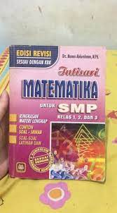 Sampul Intisari Matematika untuk SLTP :  Kelas 1, 2, Dan 3 / Maman Abdurahman