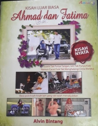 Sampul Kisah Luar Biasa Ahmad dan Fatima / Alvin Bintang