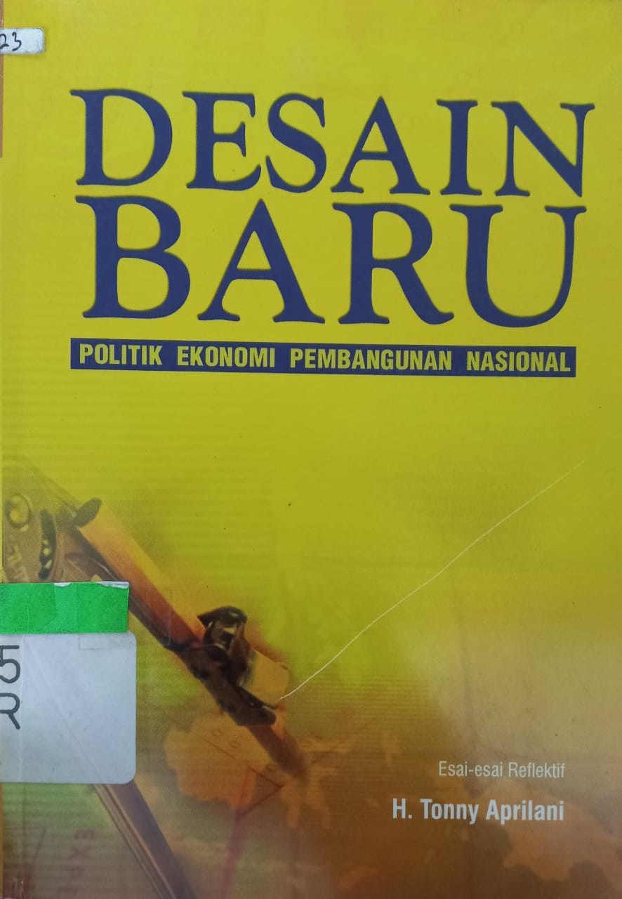 Sampul Desain Baru Politik Ekonomi Pembangunan Nasional / Tonny Aprilani