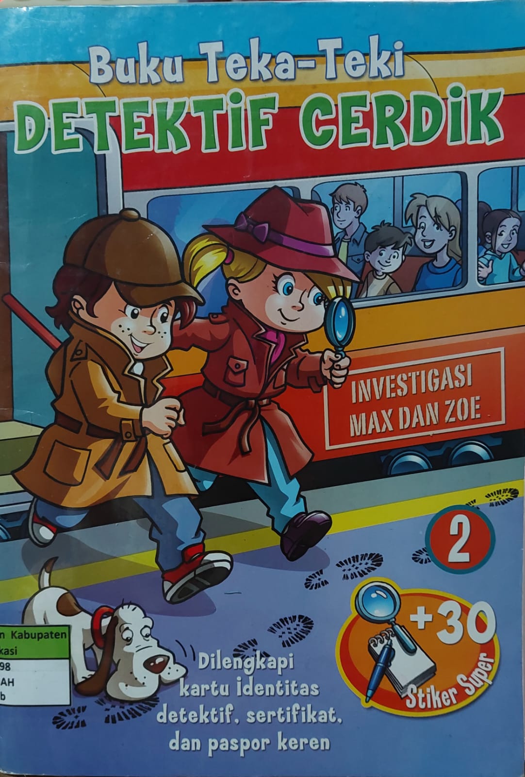 Sampul Buku Teka-Teki Detektuf Cerdik 2 :  The Top Detectives' Puzzle Book / Maharani Aulia