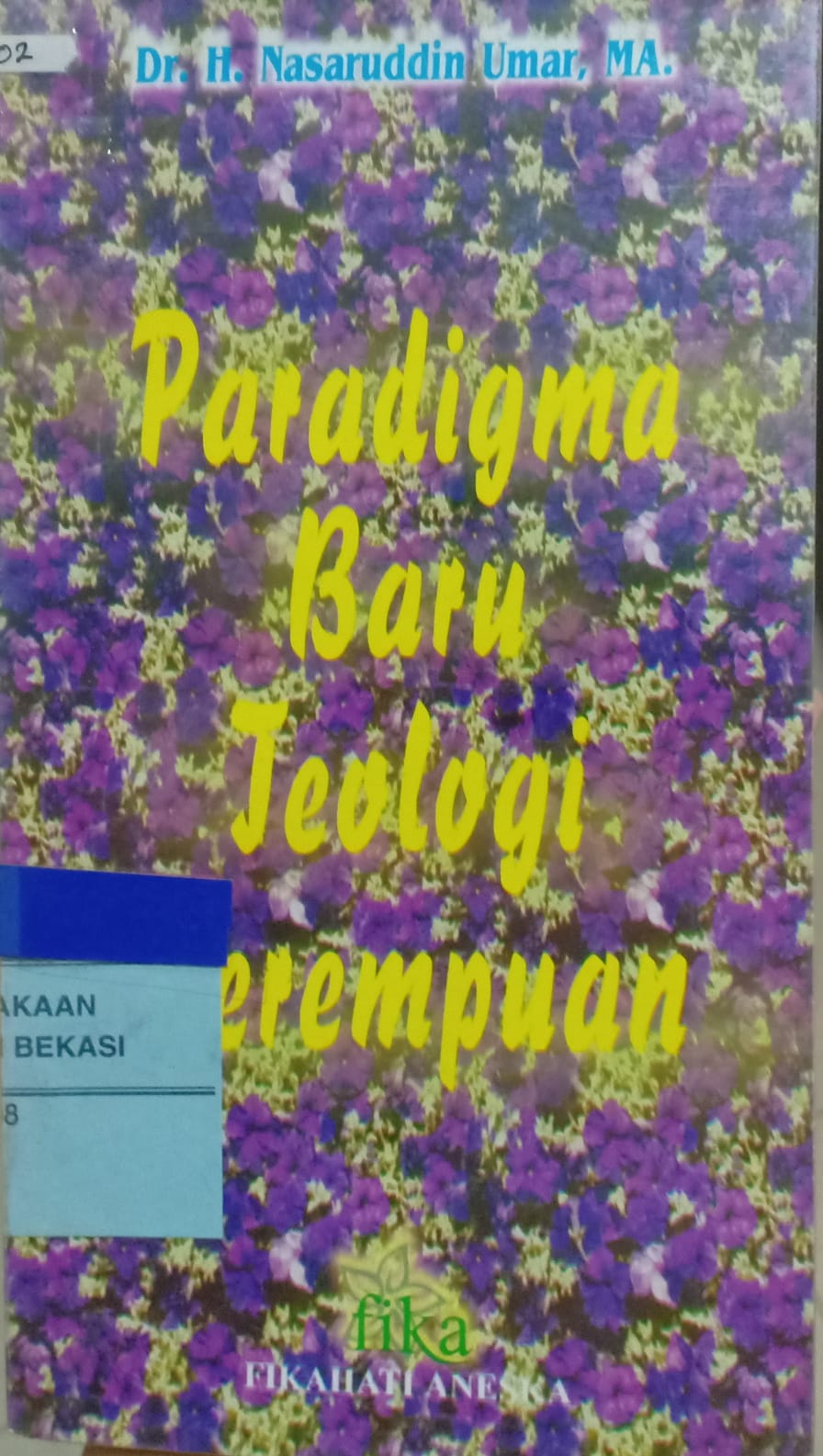 Sampul Paradigma baru teologi perempuan / Nasaruddin Umar