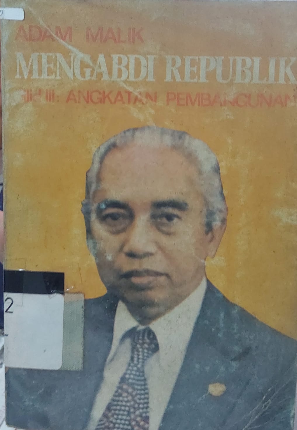 Sampul Mengabdi Republik / Adam Malik