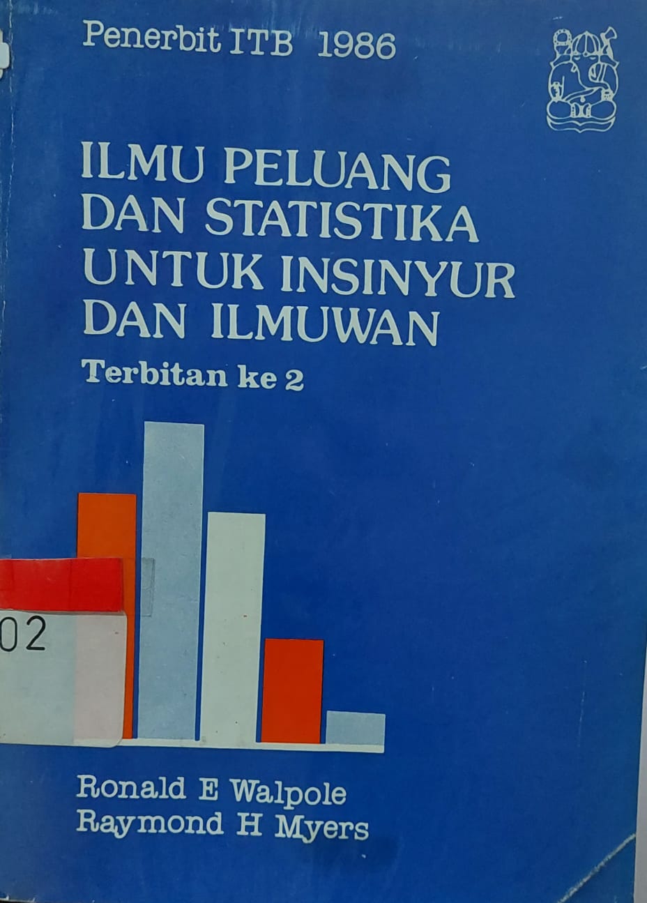 Sampul Ilmu Peluang dan Statistika untuk Insyinyur dan Ilmuan / R.E. Walpole