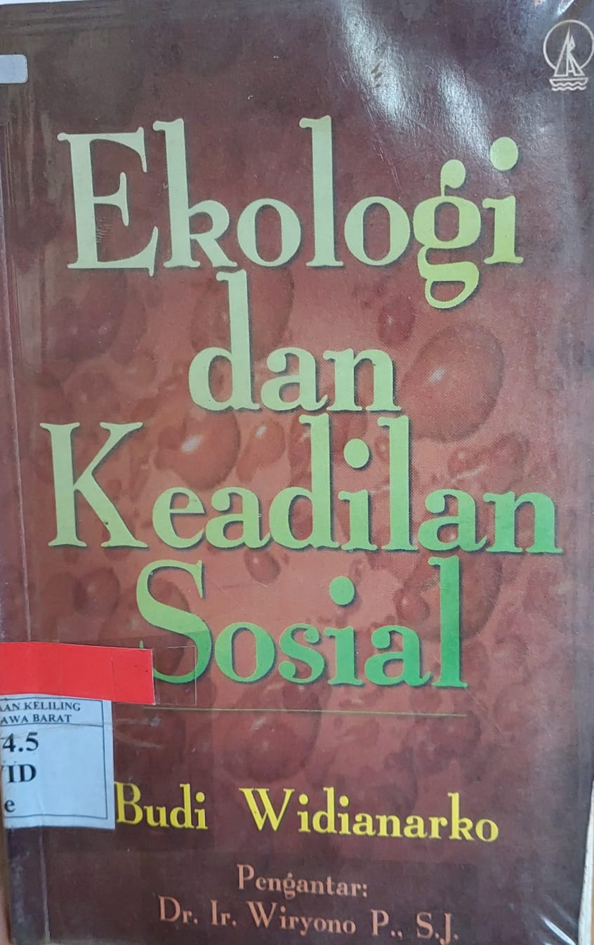 Cover Ekologi dan Keadilan / Budi Widianarko