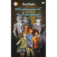 Sampul Petualangan Di Puri Rajawali / Enid Blyton