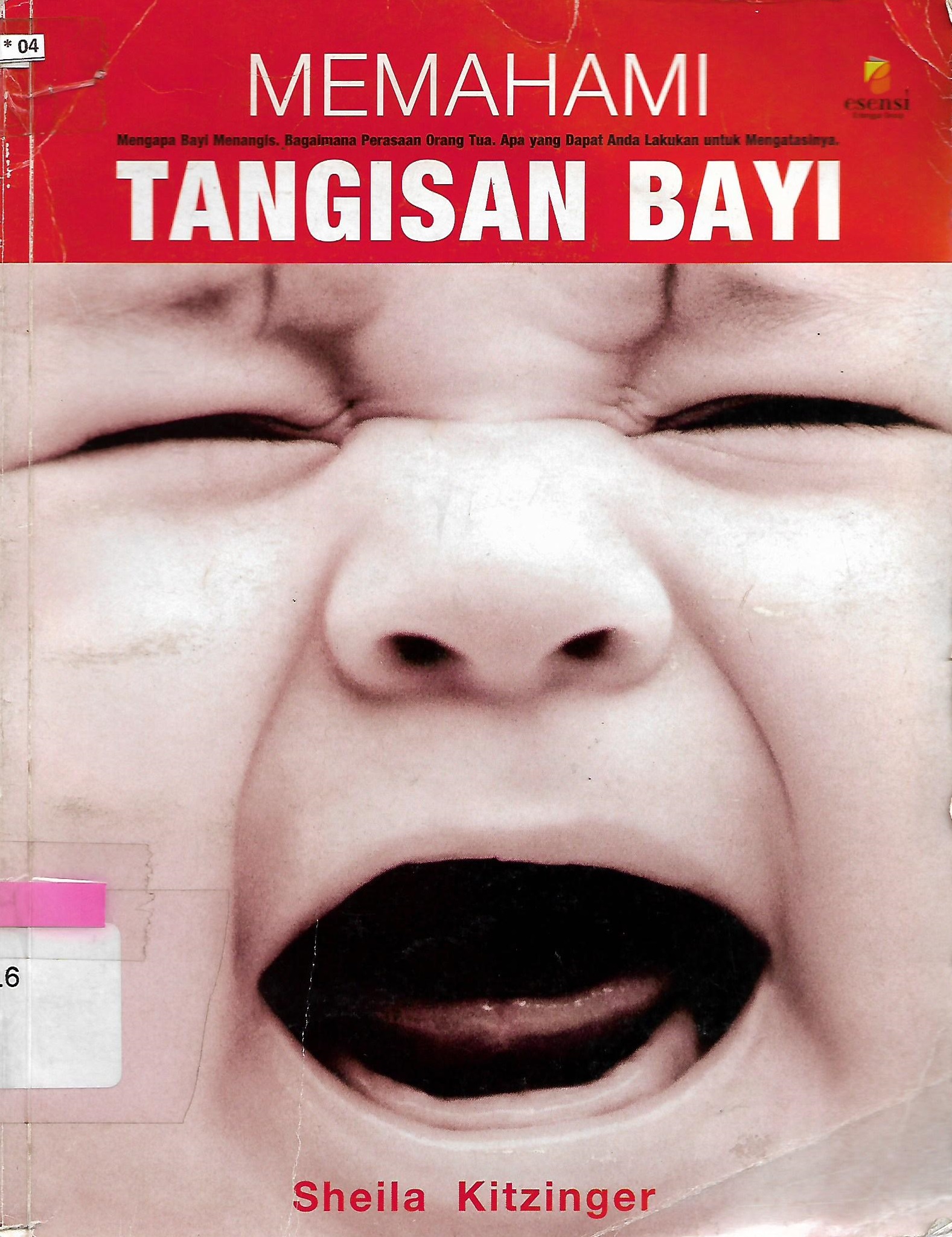 Sampul Memahami Tangisan Bayi / Sheila Kitzinger