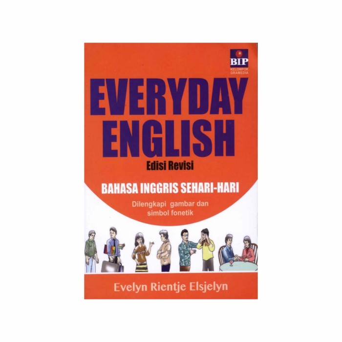 Sampul Everyday English :  Bahasa Inggris Sehari-hari / Evelyn Rientje Elsjelyn