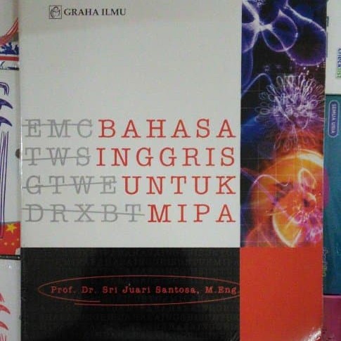 Sampul Bahasa Inggris untuk mipa / Sri juari santosa