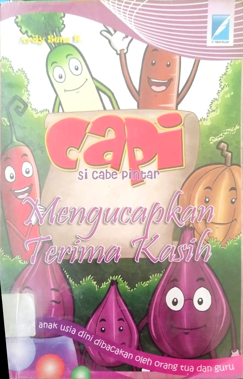 Cover Capi Si cabai pintar :  Mengucapkan terimakasih / Andry Seno k