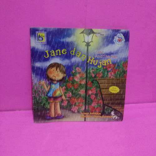 Sampul Cerita Berima Milik Bersama - Jane dan Hujan / Arleen Amidjaja; editor, Imran Laha; ilustrator, Sherly Gunawan