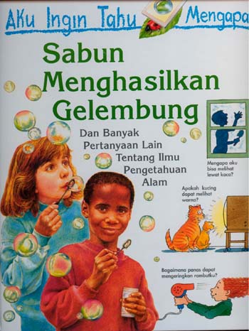 Sampul sabun menghasilkan gelembung :  dan banyak pertanyaan lain tentang ilmu pengetahuan alam / Taylor Barbara