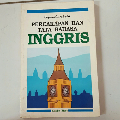 Sampul Percakapan dan Tata Bahasa Inggris / Herpinus Simanjutak