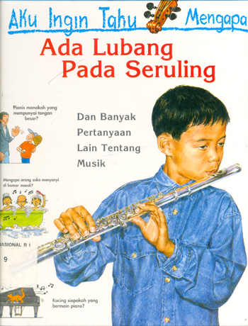 Cover Ada lubang pada seruling :  an banyak pertanyaan lain tentang musik / Paker Josephine