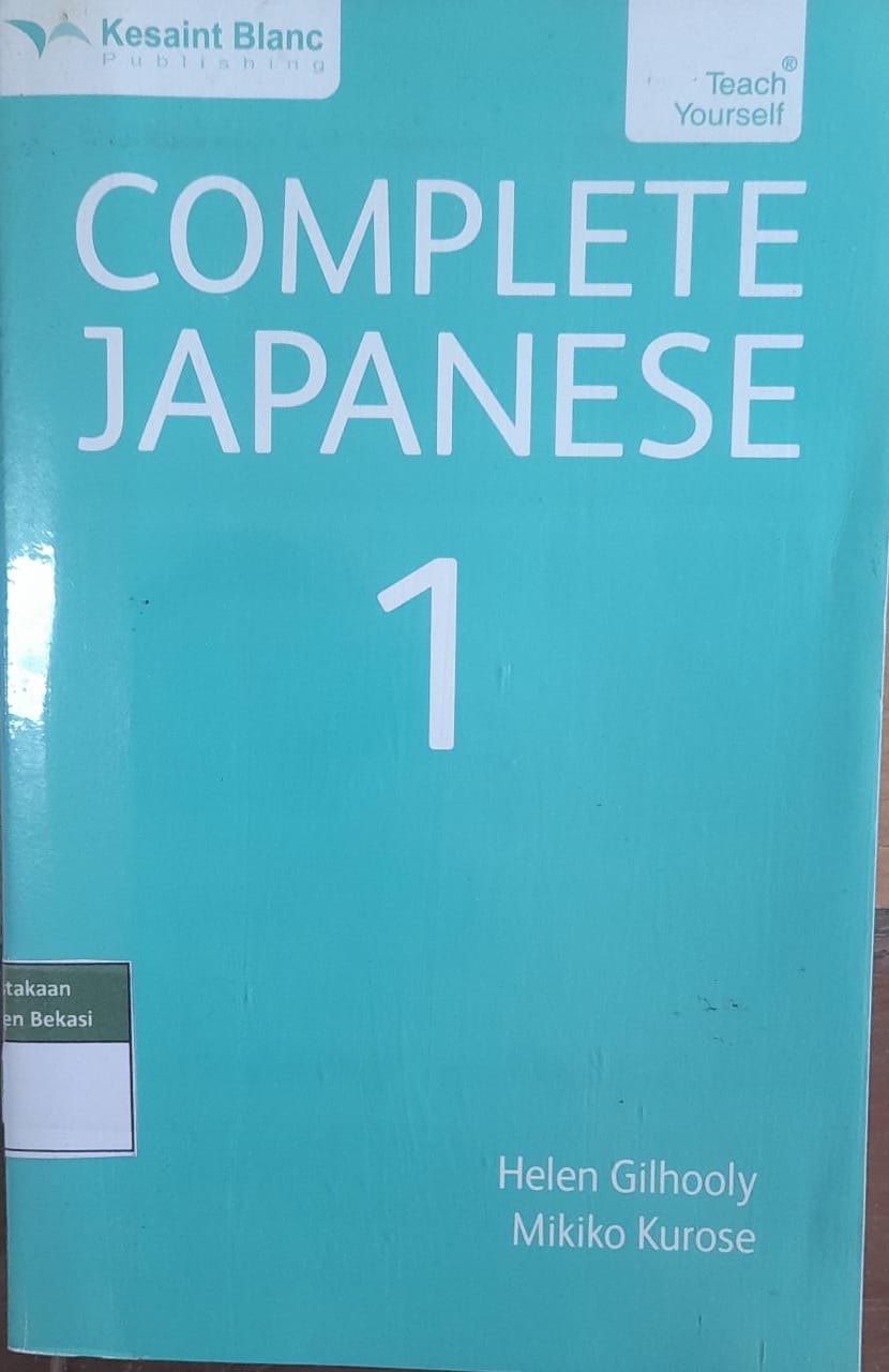 Sampul Complete Japanese 1 / Helen Gilhooly, Mikiko Kurose