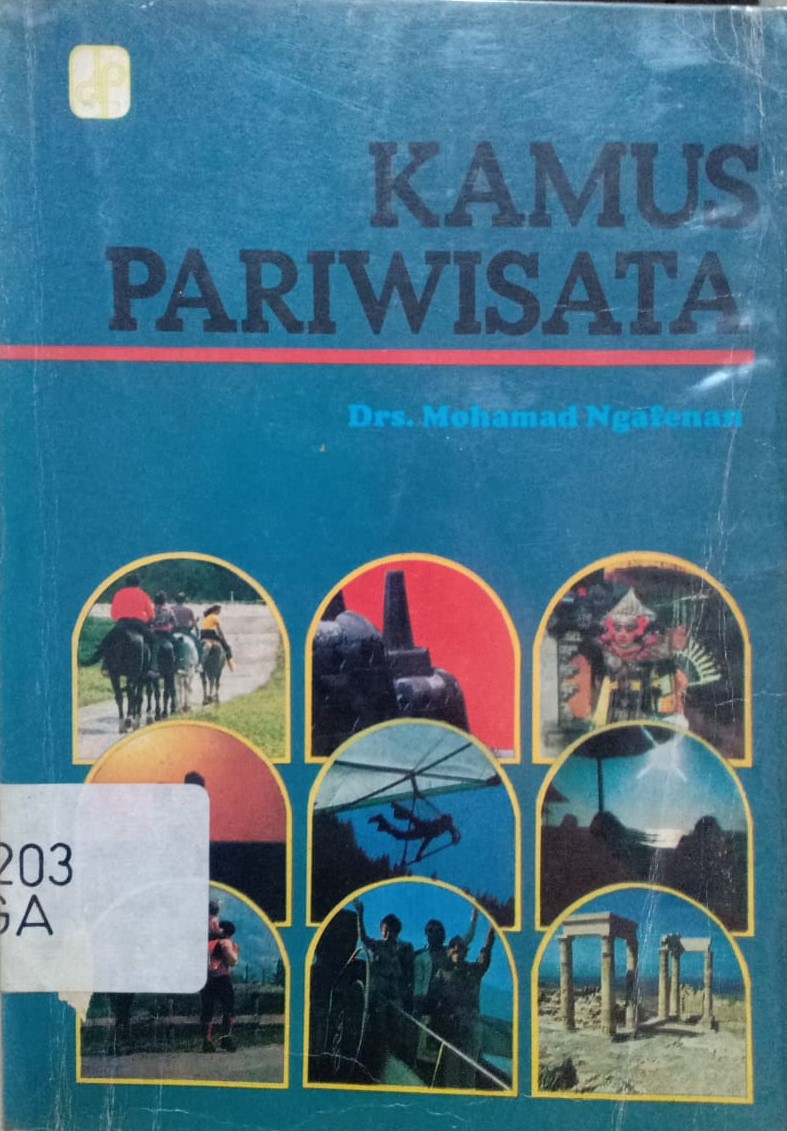 Sampul Kamus pariwisata / Mohamad Ngafenan