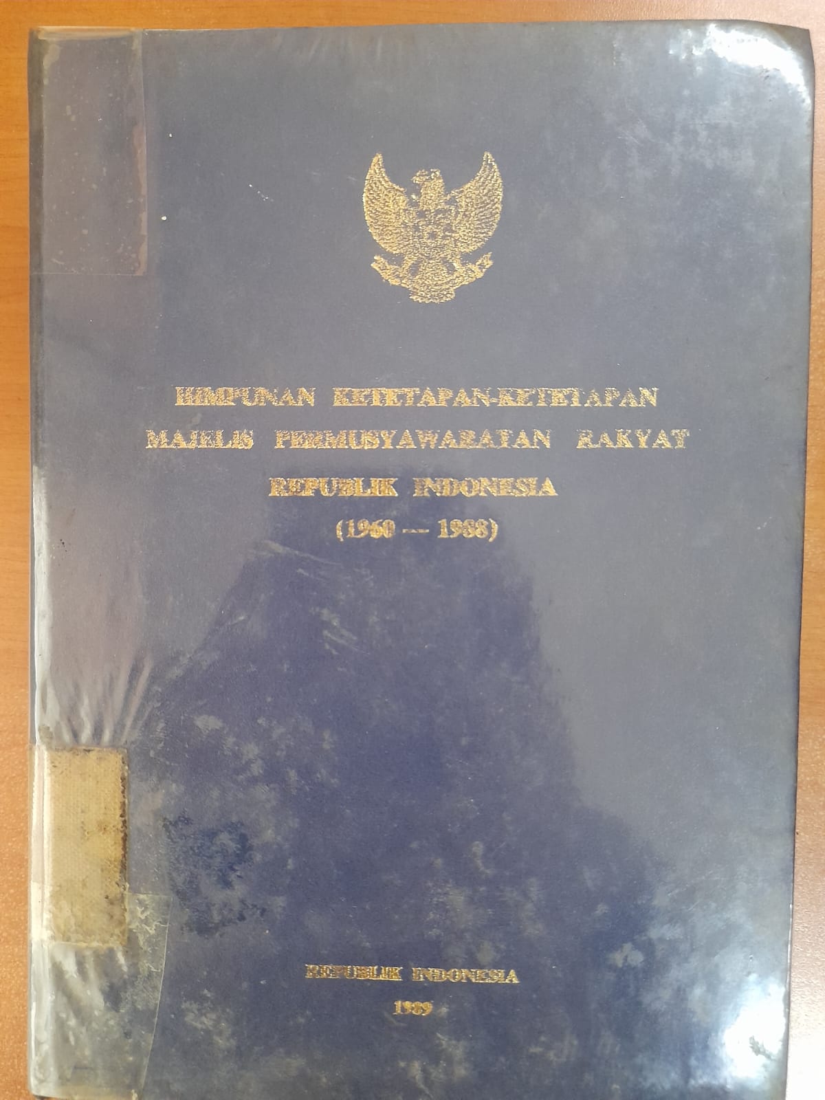 Sampul Himpunan Ketetapan-Ketetapan Majelis Permusyawaratan Rakyat Republik Indonesia (1960-1988)