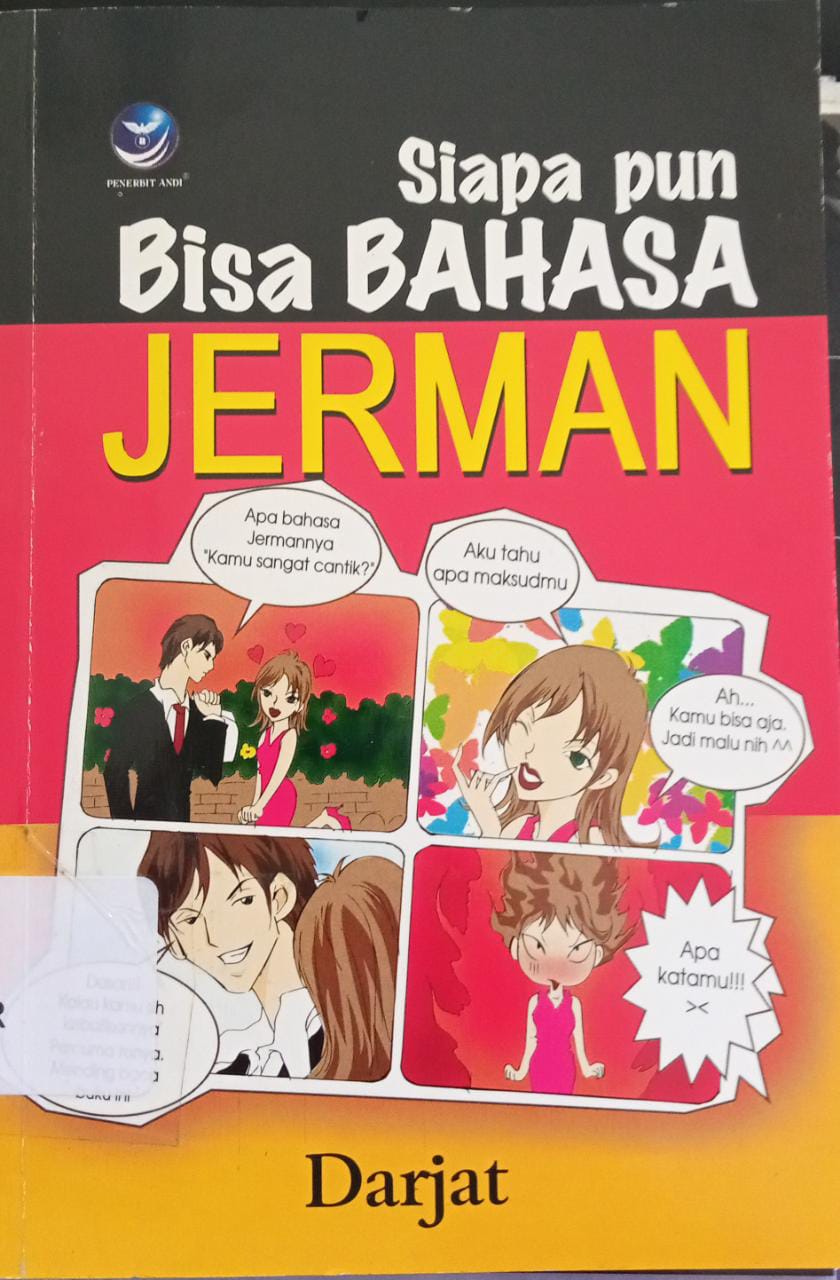 Sampul Siapa pun Bisa Bahasa Jerman / Darjat