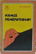 Sampul Kamus pemerintahan / Moekijat