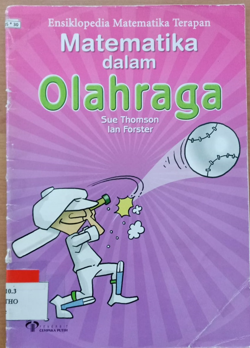Sampul Matematika dalam olahraga / Thomson Sue
