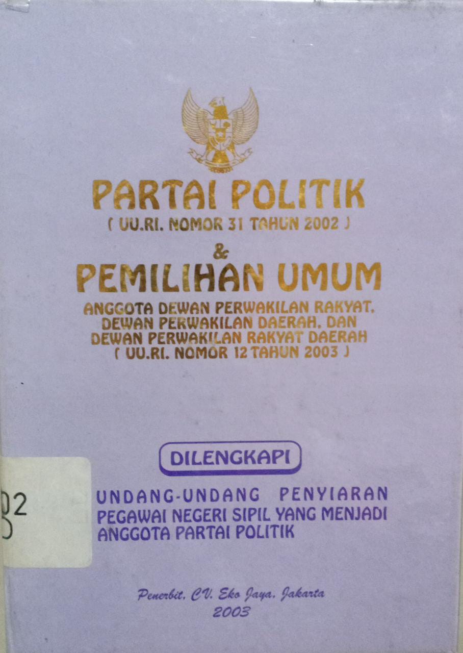 Sampul Partai politik dan pemilihan umum