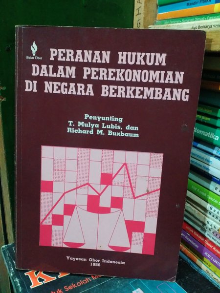 Sampul Peranan hukum dalam perekonomian di negara berkembang / Lubis