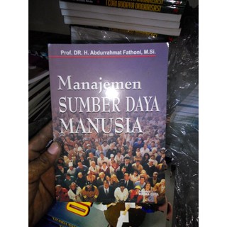 Sampul Manajemen sumber daya manusia / Fathoni