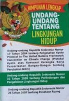 Cover Himpunan lengkap undang-undang tentang lingkungan hidup