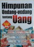 Cover Himpunan undang-undang tentang uang