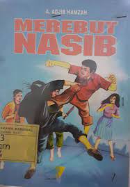 Sampul Merebut nasib / Adjib Hamzah, A.