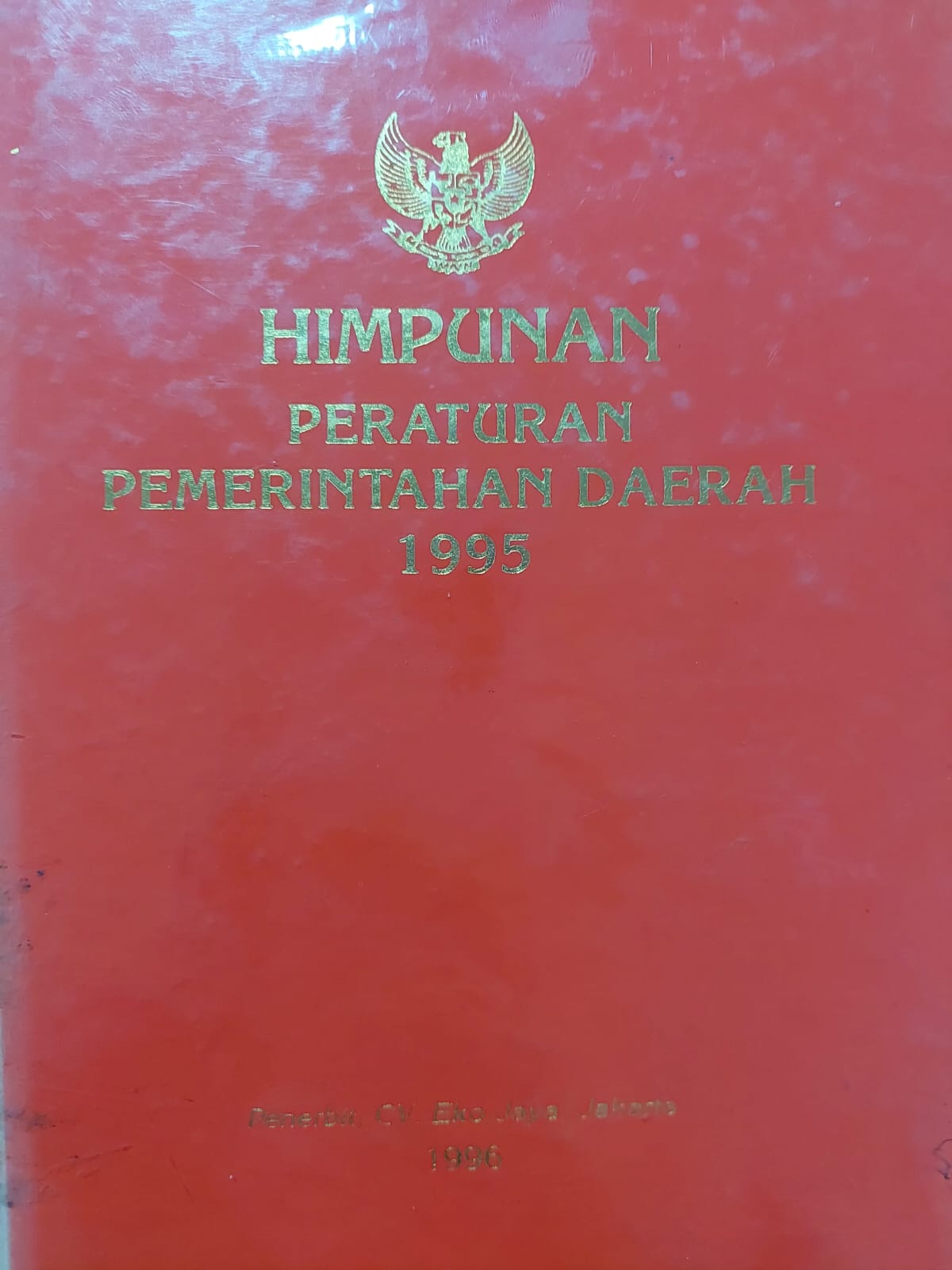 Cover Himpunan Peraturan Pemerintahan Daerah 1995