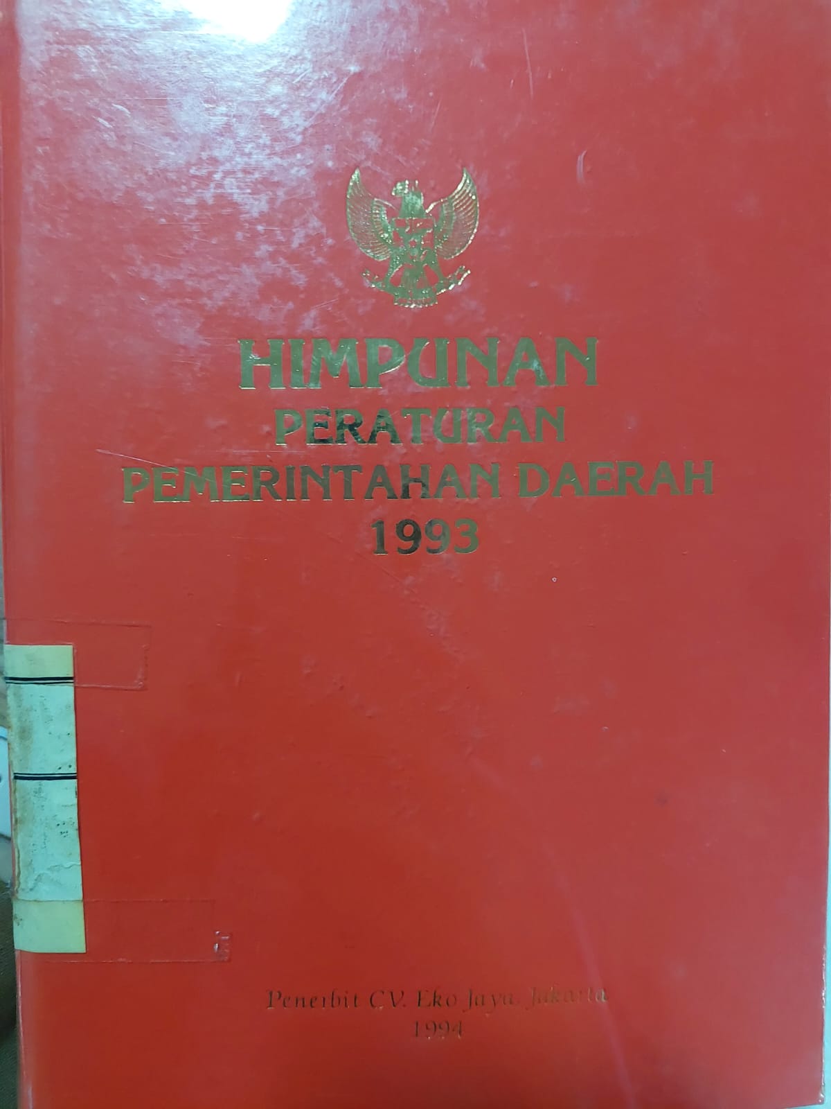 Sampul Himpunan Peraturan Pemerintahan Daerah 1993