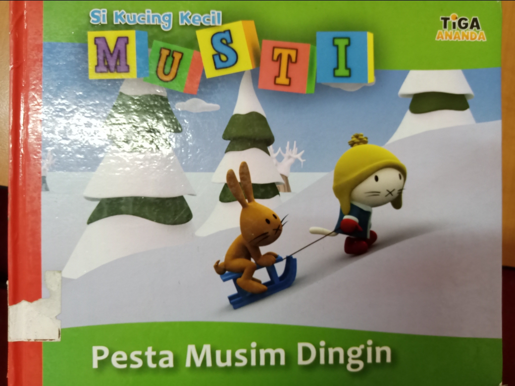 Sampul Si Kucing Kecil Musti :  Pesta musim Dingin / Ray goossen