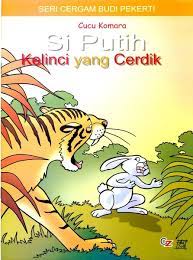 Sampul Si putih kelinci yang cerdik / Cucu komara